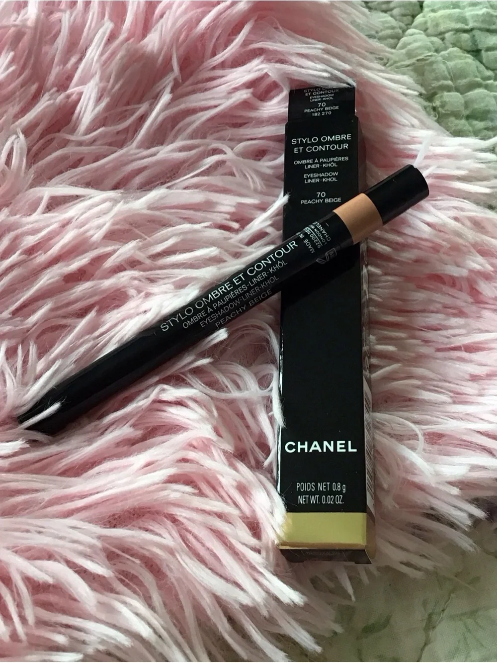New CHANEL Stylo Ombre Et Contour Limited Eyeshadow Liner - Peachy Beige#70